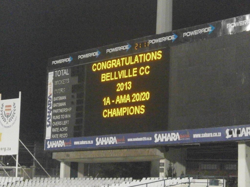 newslands scoreboard